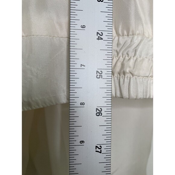 Mureli 100% Silk Sailing Graphic Full Zip Jacket & Elastic Waist Pants Set Sz M - Picture 9 of 12